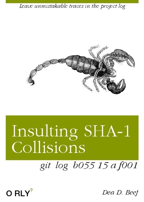 insulting-sha1-collisions